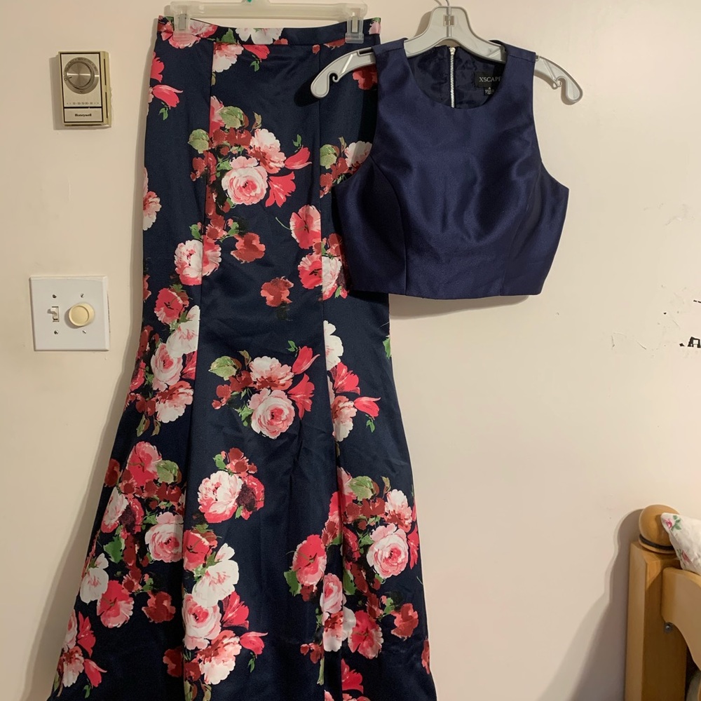 Two Piece Prom Dress